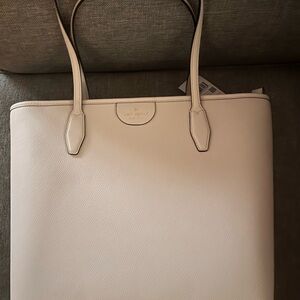 Brand New With Tags Cream Kate Spade Purse Tote Bag Tote USD $329